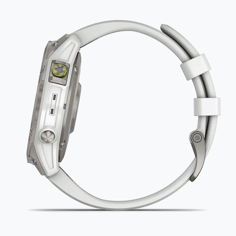 Годинник Garmin Epix 2 Sapphire HRM Elevate Ox білий 010-02582-21 5