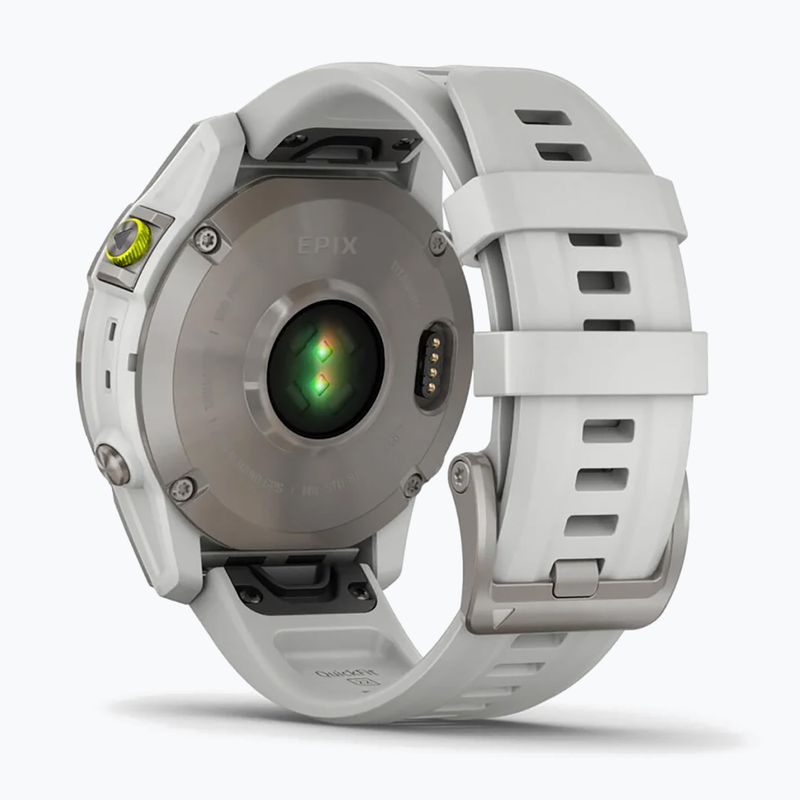 Годинник Garmin Epix 2 Sapphire HRM Elevate Ox білий 010-02582-21 6