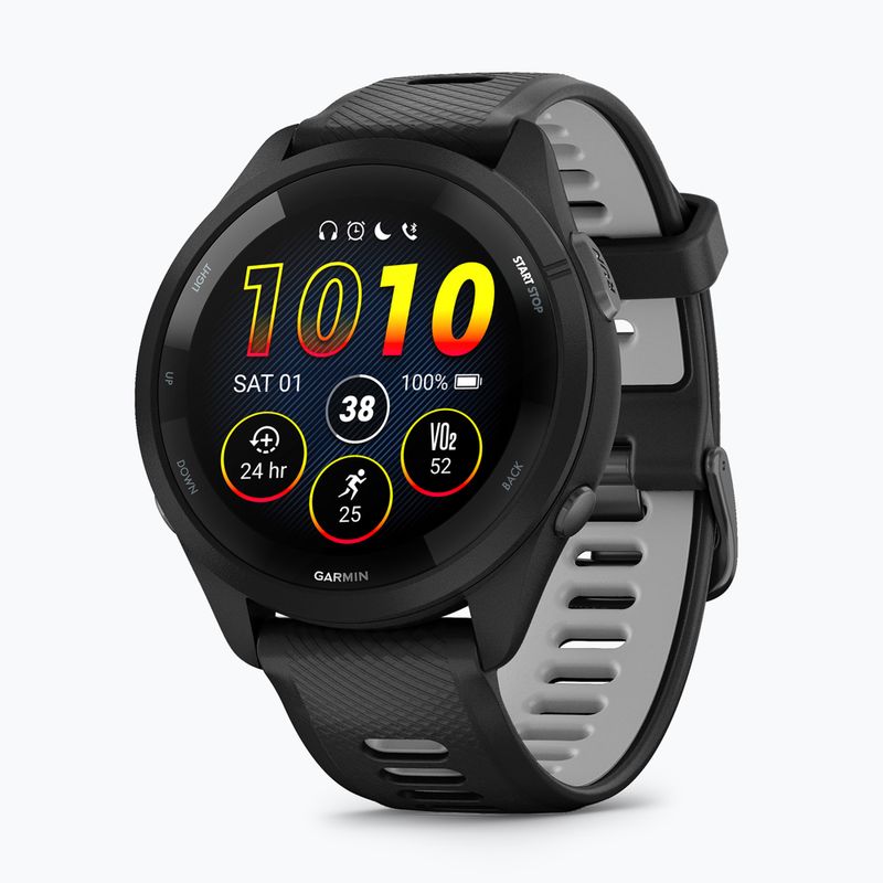 Годинник Garmin Forerunner 265 black/light gray 3