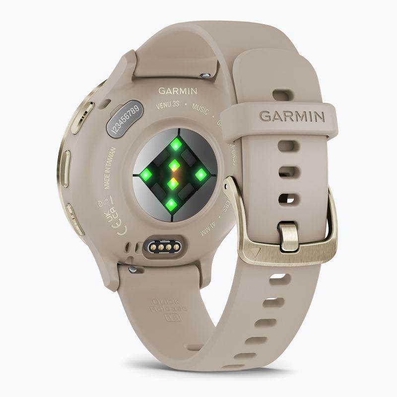 Годинник Garmin Venu 3S soft gold/french gray 4