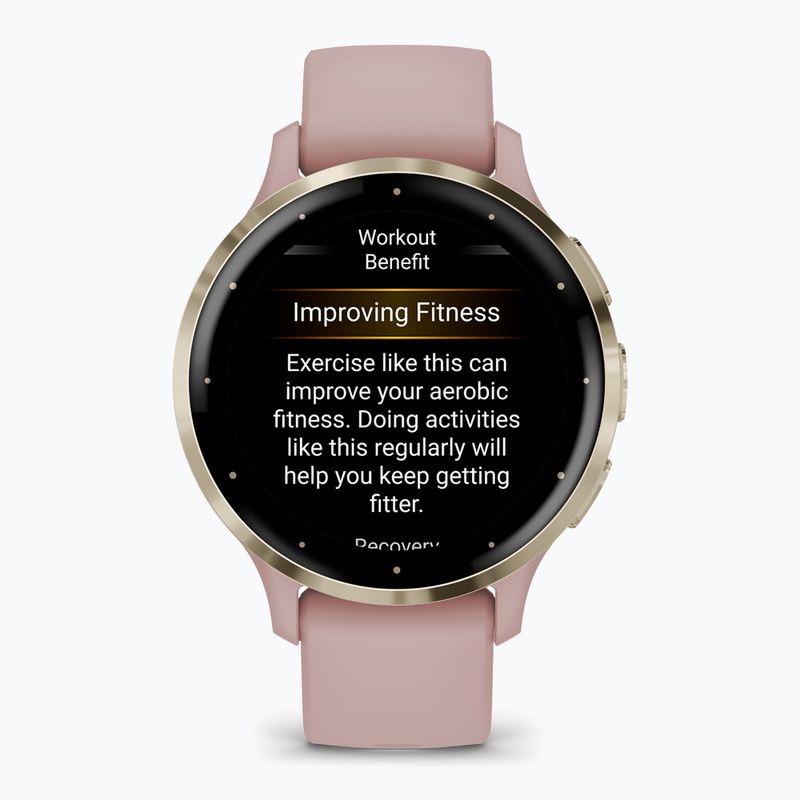 Годинник Garmin Venu 3S soft gold/dust rose 2