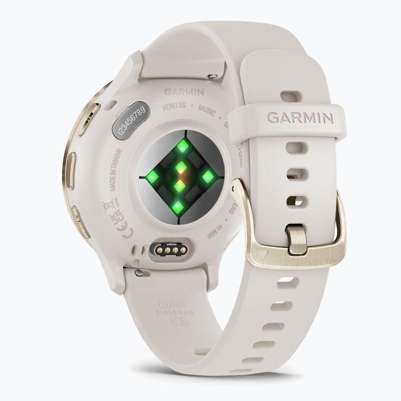 Годинник Garmin Venu 3S soft gold/ivory 4