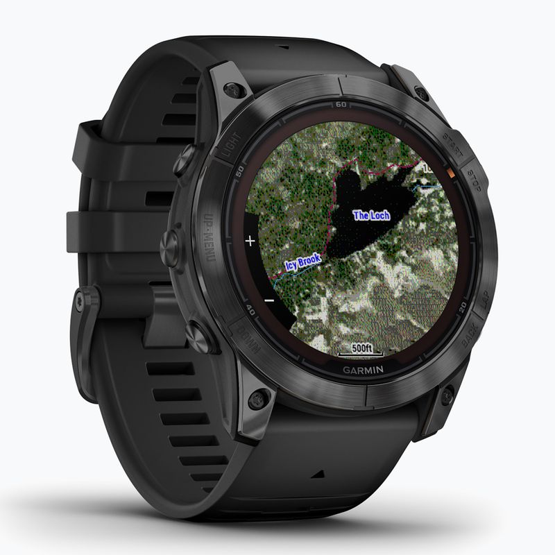 Годинник Garmin Fenix 7X Pro Solar slate gray/black 2
