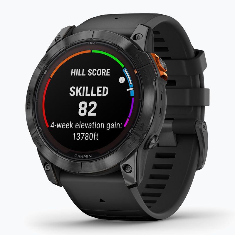 Годинник Garmin Fenix 7X Pro Solar slate gray/black 3