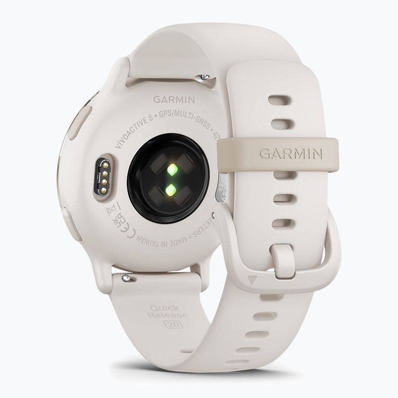 Годинник Garmin Vivoactive 5 cream gold/ivory 4