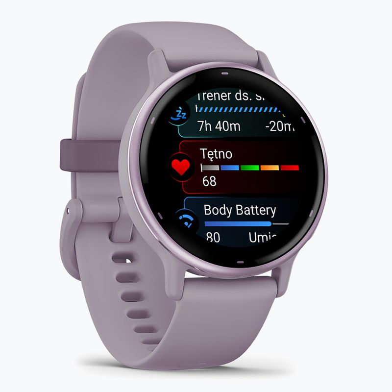 Годинник Garmin Vivoactive 5 metallic orchid aluminum bezel/orchid 2