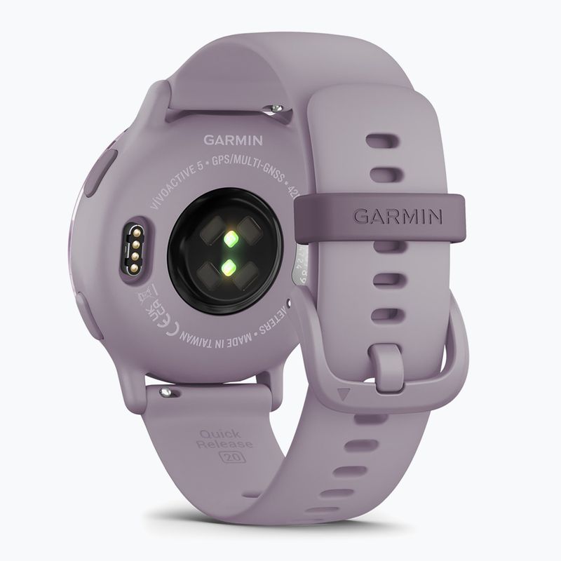 Годинник Garmin Vivoactive 5 metallic orchid aluminum bezel/orchid 4