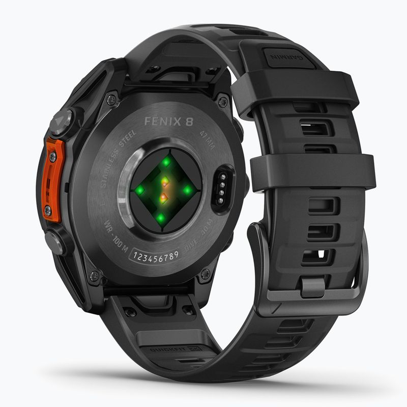 Годинник Garmin Fenix 8 47 мм Amoled slate gray/black 4