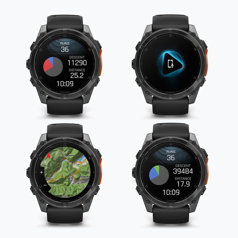 Годинник Garmin Fenix 8 51 мм Amoled slate gray/black 9
