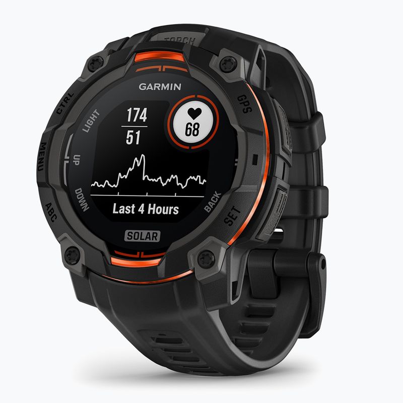 Годинник Garmin Instinct 3 Solar 45 mm black 3