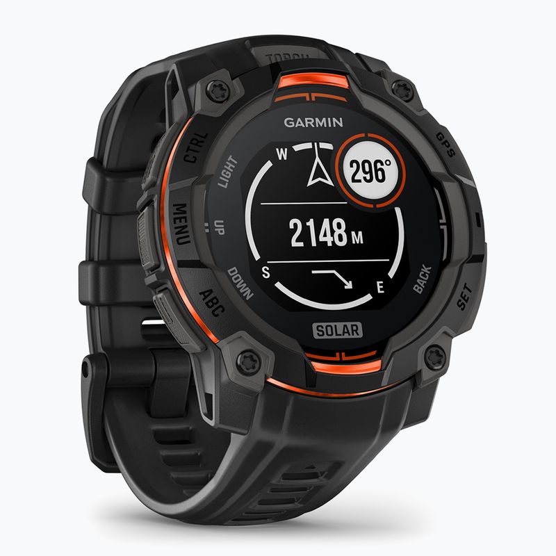 Годинник Garmin Instinct 3 Solar 45 mm black 4