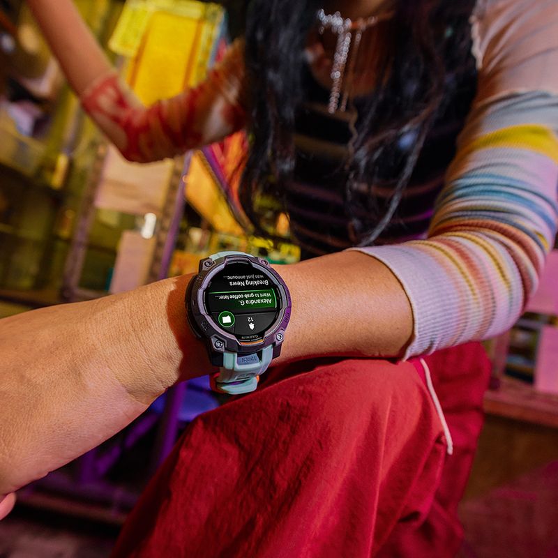 Годинник Garmin Instinct 3 Solar 50 mm black/charcoal 8