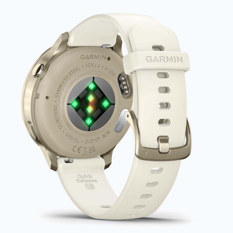 Годинник Garmin Venu 4 41 мм lunar gold/bone 4