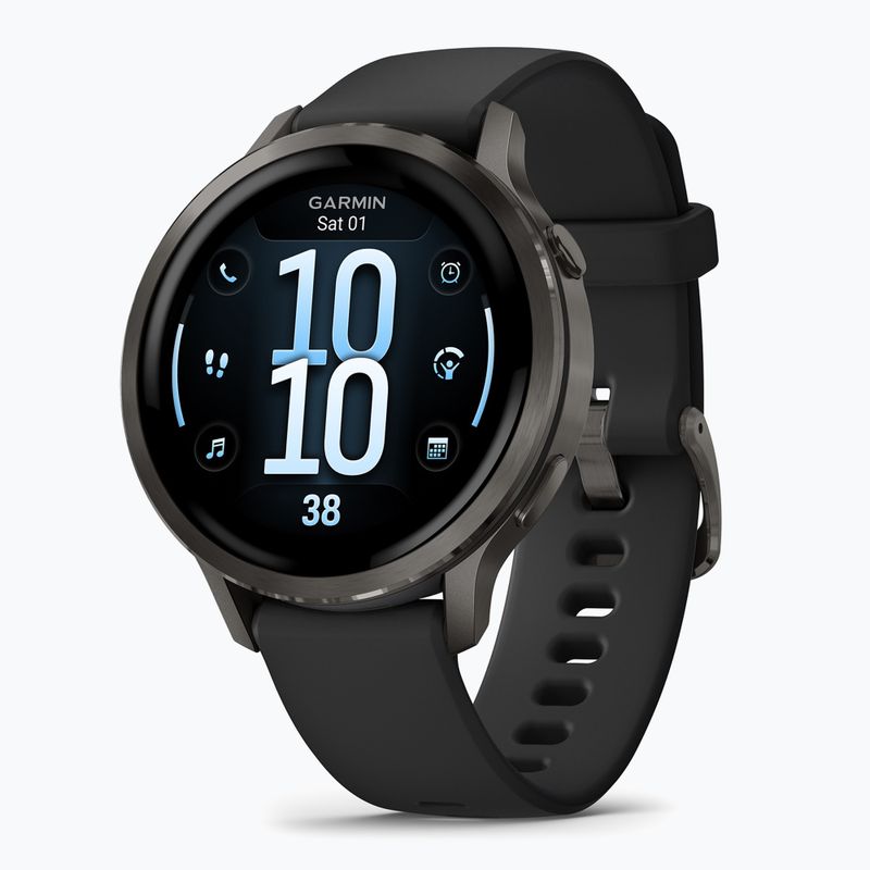 Годинник Garmin Venu 4 41 мм slate/black 2