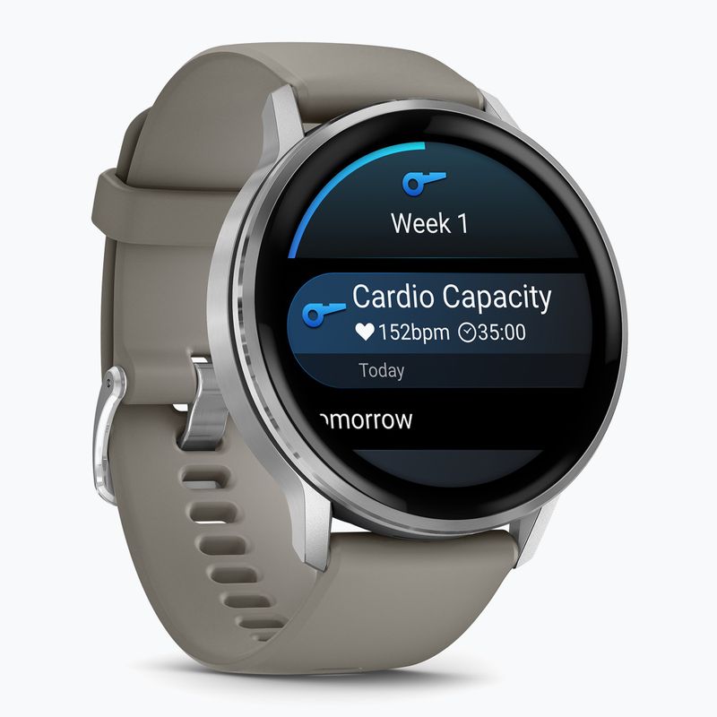 Годинник Garmin Venu 4 45 mm sliver/silver gray 2