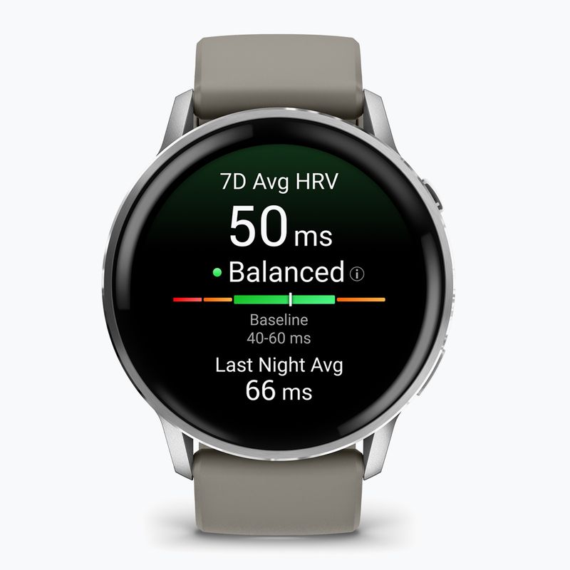 Годинник Garmin Venu 4 45 mm sliver/silver gray 3
