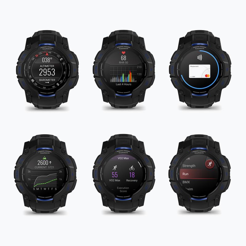 Годинник Garmin Instinct 3 50 мм Amoled Tactical black/black 7