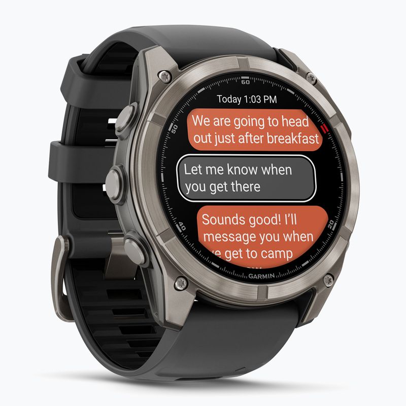 Годинник Garmin Fenix 8 Pro 51 мм Amoled sapphire/graphite/black 3