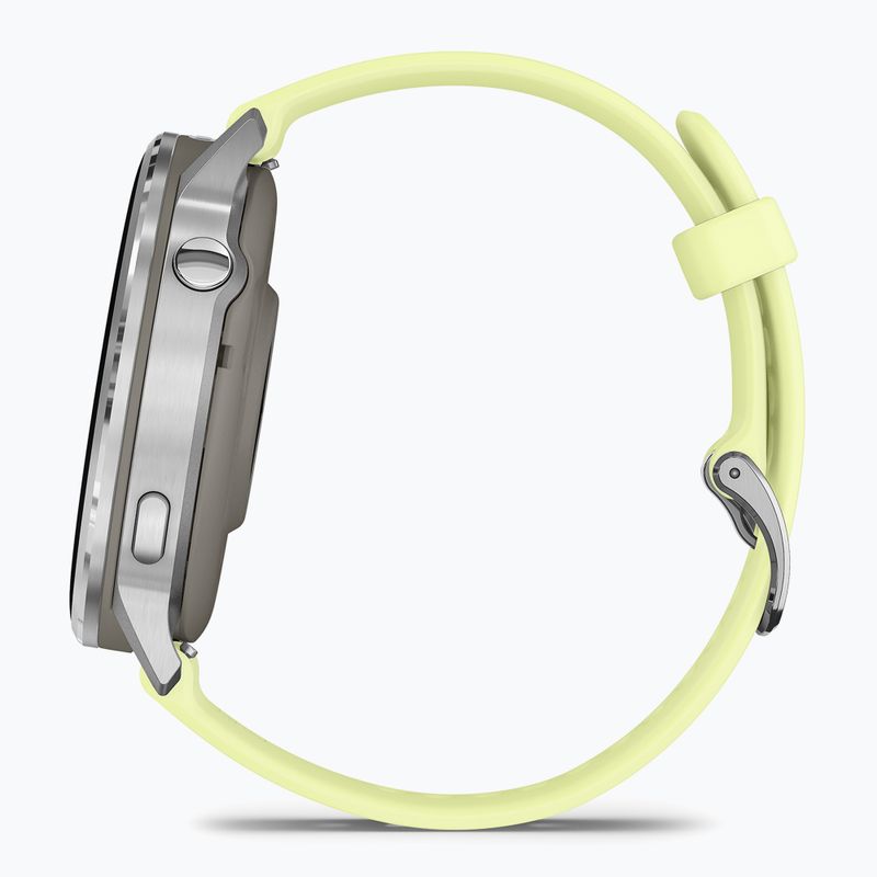 Годинник Garmin Venu 4 45 mm silver/citron 5