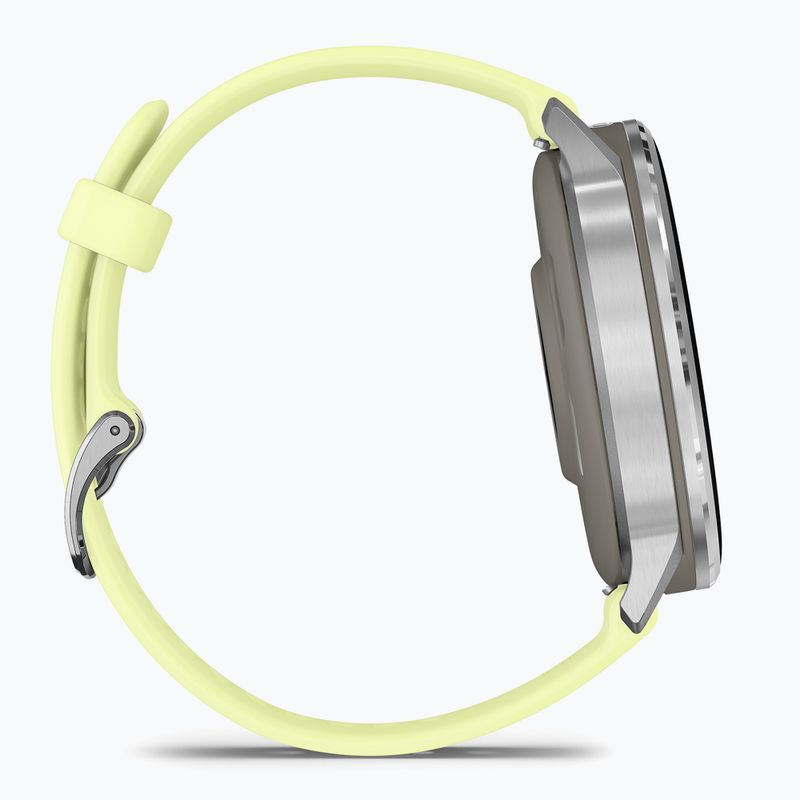 Годинник Garmin Venu 4 45 mm silver/citron 6