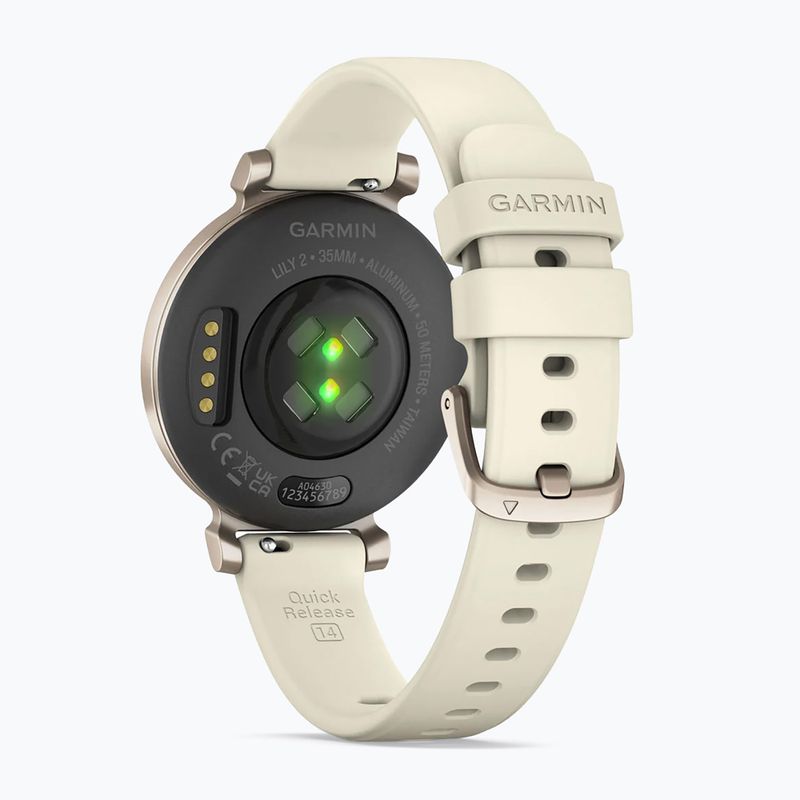 Годинник Garmin Lily 2 cream gold/coconut 4