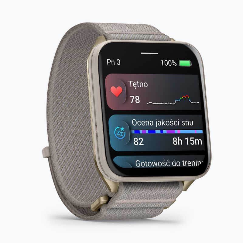 Годинник Garmin Venu X1 soft gold/french gray 2