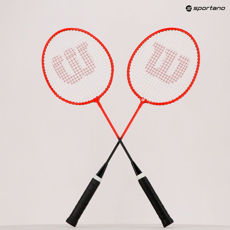 Набір для бадмінтону Wilson Badminton V2 3 2PC жовтий WR135710F3 8