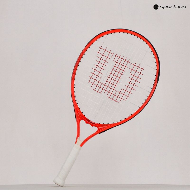 Ракетка тенісна дитяча Wilson Roger Federer 21 Half Cvr червона WR054110H+ 8