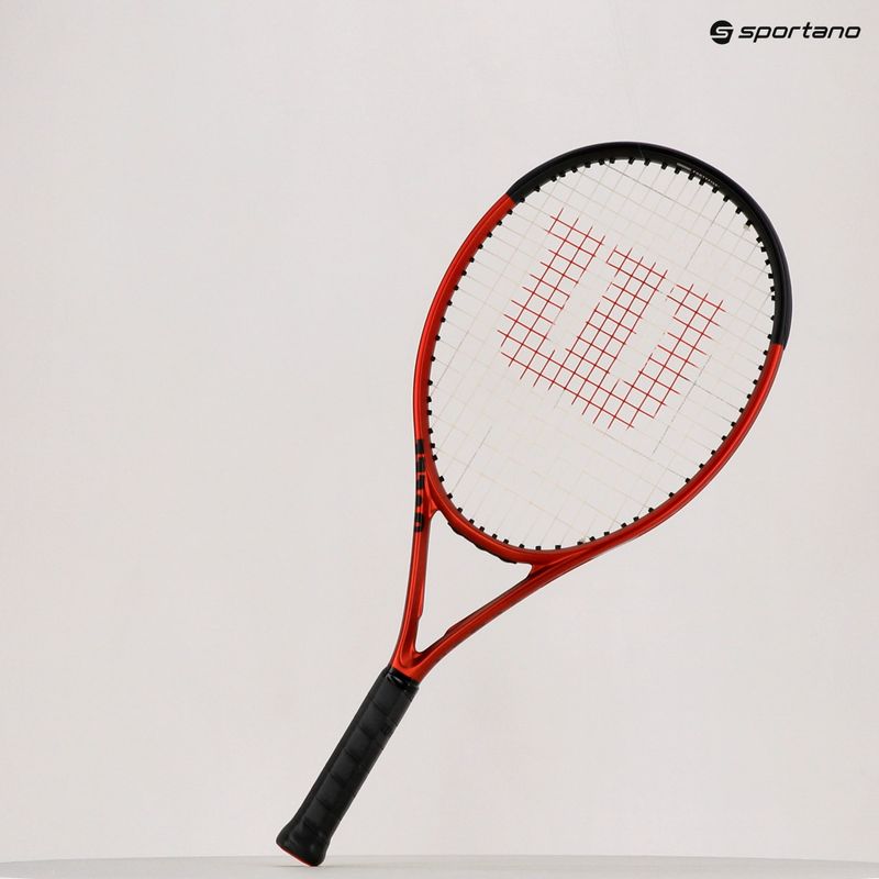 Ракетка тенісна дитяча Wilson Clash 25 V2.0 червона WR074710U 11