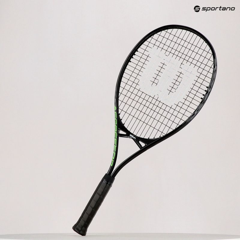 Ракетка тенісна Wilson Aggressor 112 чорно-зелена WR087510U 17