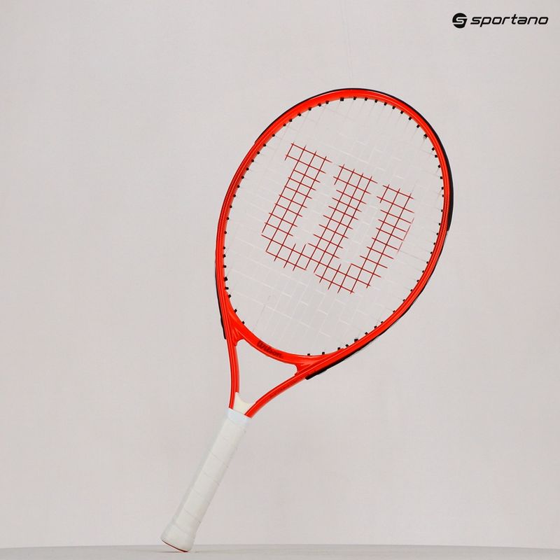 Ракетка тенісна дитяча Wilson Roger Federer 23 Half Cvr червона WR054210H+ 8