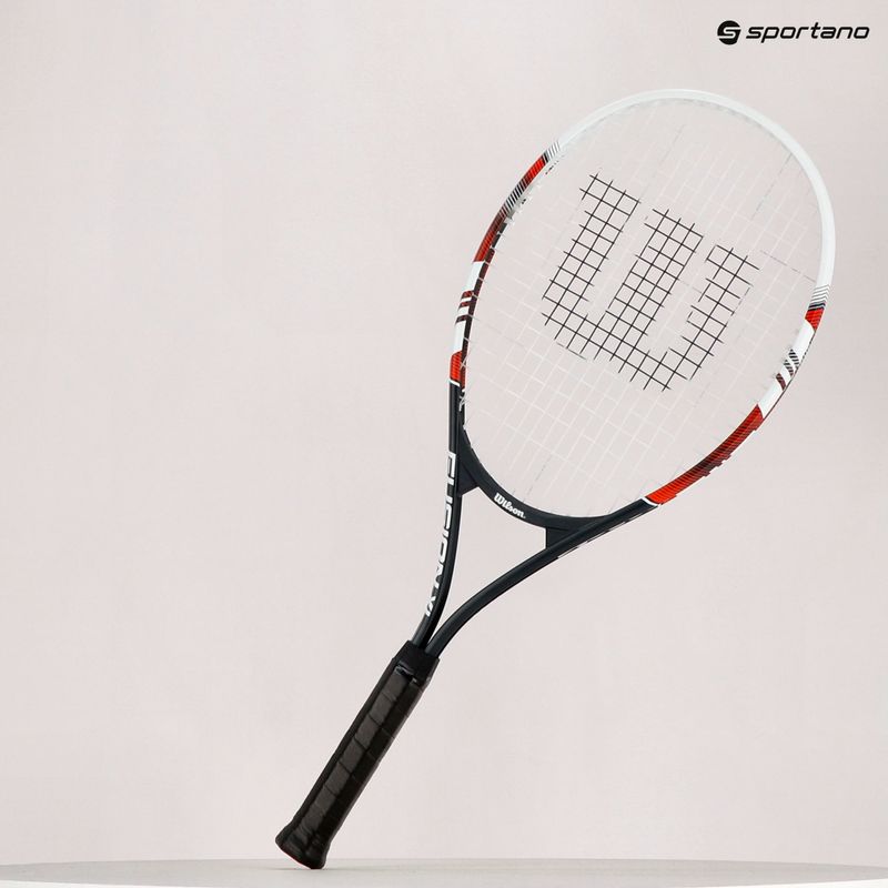 Ракетка тенісна Wilson Fusion XL чорно-біла WR090810U 11