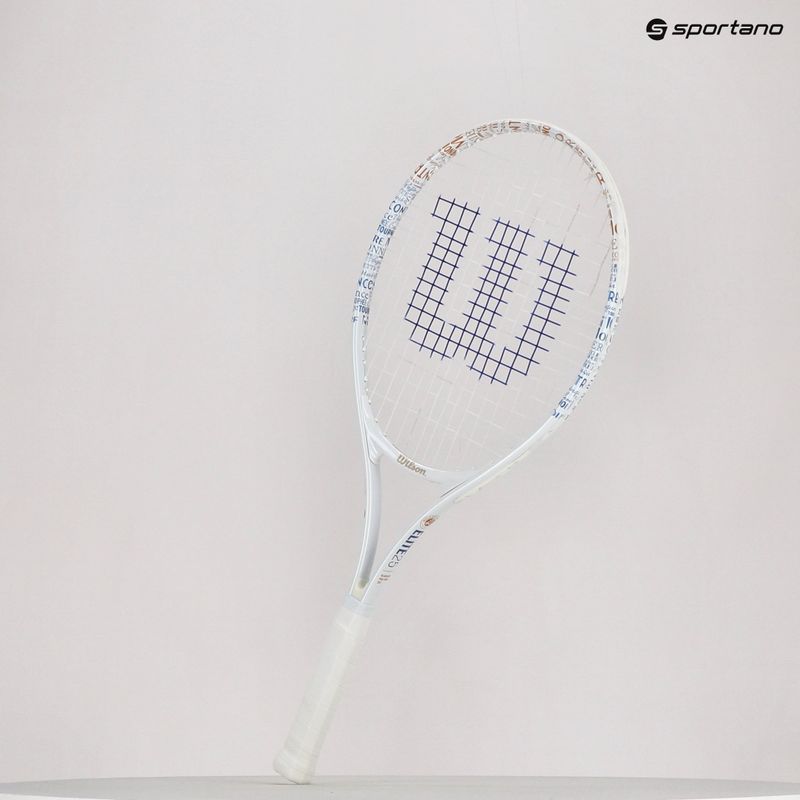 Набір для тенісу дитячий Wilson Roland Garros Elite 25 помаранчево-білий WR086810F 18