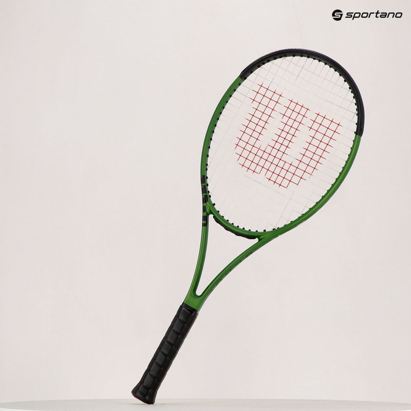 Ракетка тенісна Wilson Blade 101L V8.0 зелена WR079710U 8