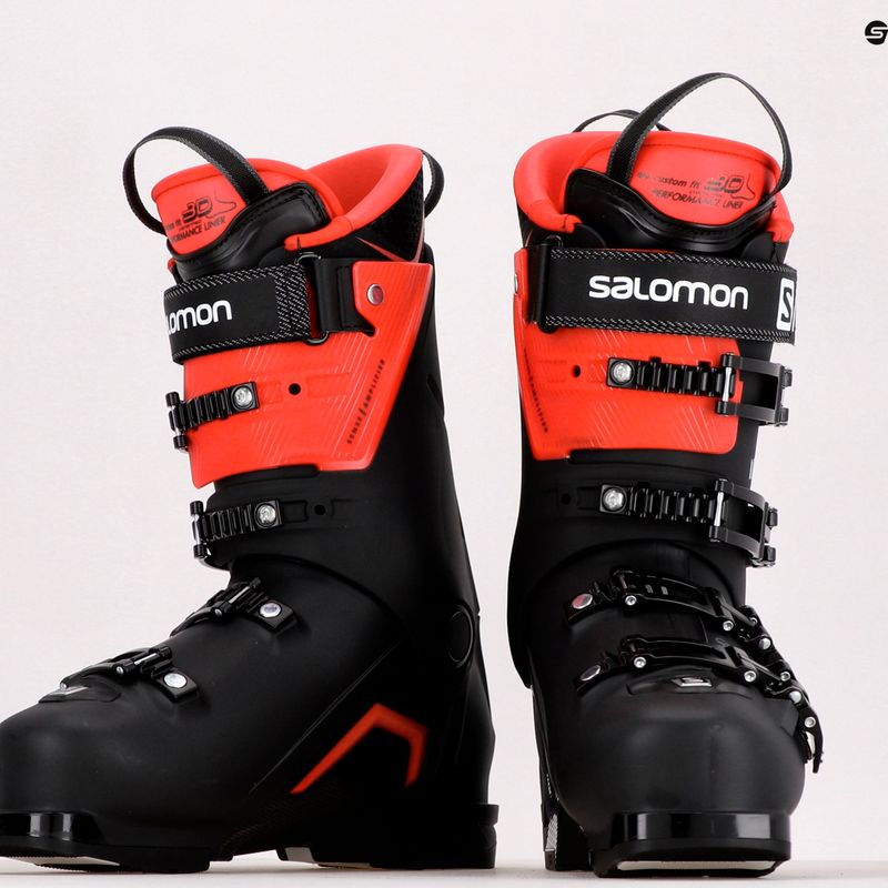 Черевики лижні чоловічі Salomon S/Max 100 GW чорні L41560000 9