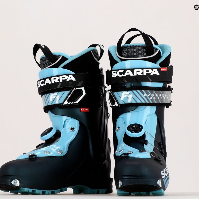 Черевики для скітуру SCARPA F1 сині 12173-502/1 10