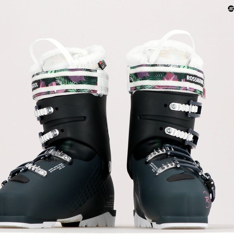 Черевики лижні жіночі Rossignol Alltrack Pro 80 X black/green 9