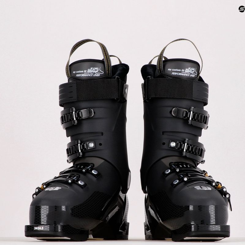 Черевики лижні жіночі  Salomon S/Pro HV 90 GW чорні L41560400 10