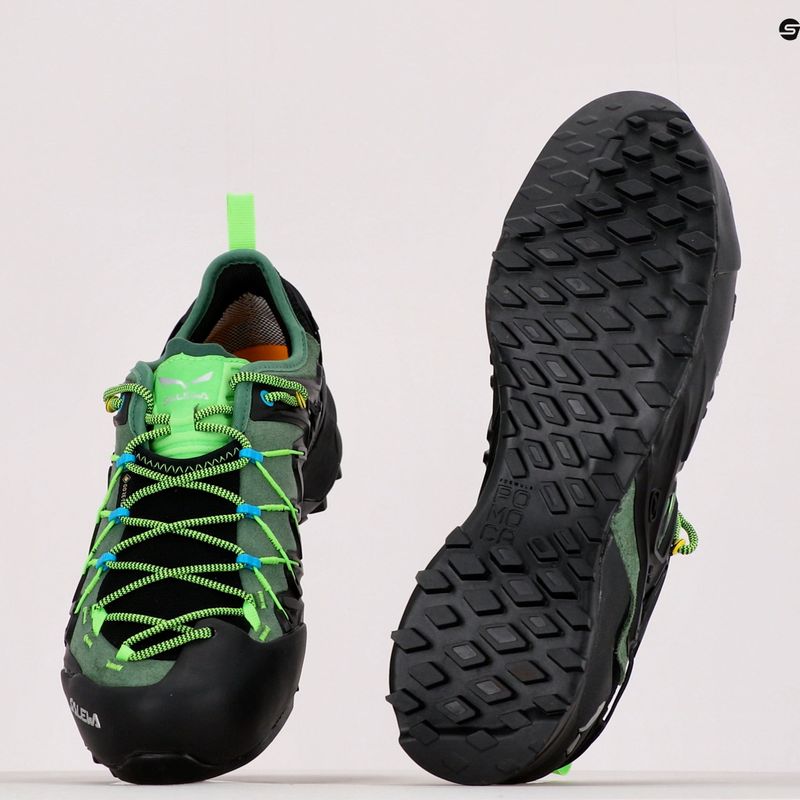 Кросівки для трекінгу чоловічі Salewa Wildfire Edge GTX зелені 00-0000061375 11
