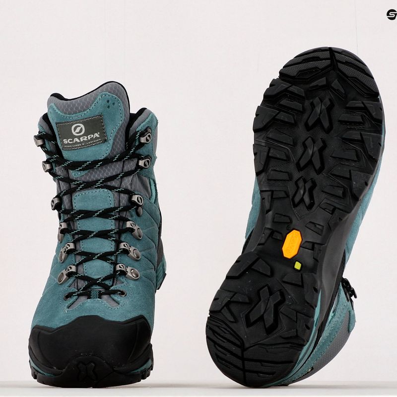 Черевики для трекінгу жіночі SCARPA ZG Trek GTX блакитні 67075 12