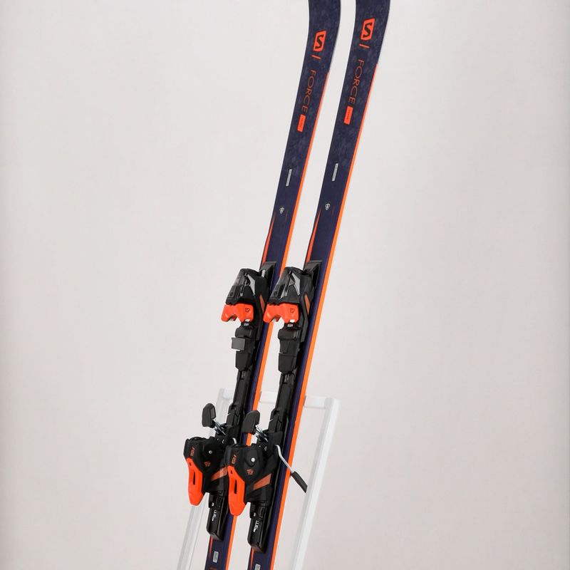 Лижі гірські жіночі  Salomon S/Force Fever + M11 GW темно-сині L41135500/L4113230010 11