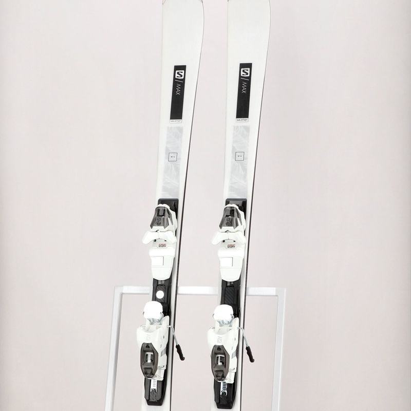 Лижі гірські жіночі  Salomon S/Max W 6 + M10 GW білі L41135200/L4113260010 11