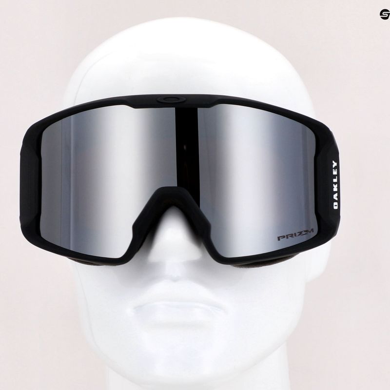 Маска лижна Oakley Line Miner matte black/prizm snow black iridium OO7093-02 7