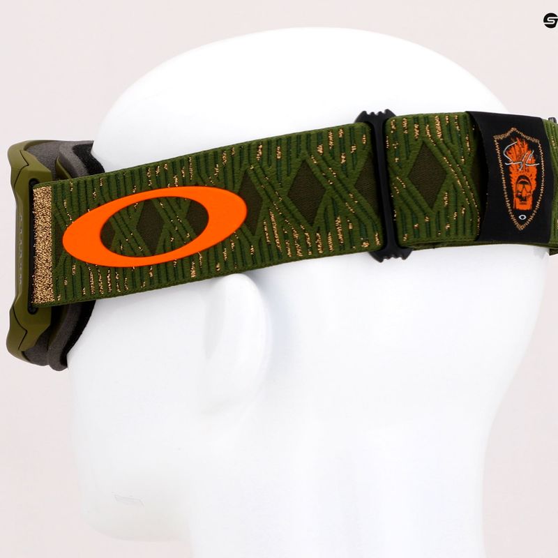 Маска лижна Oakley Line Miner sammy carlson/prizm sage gold iridium OO7070-D7 7