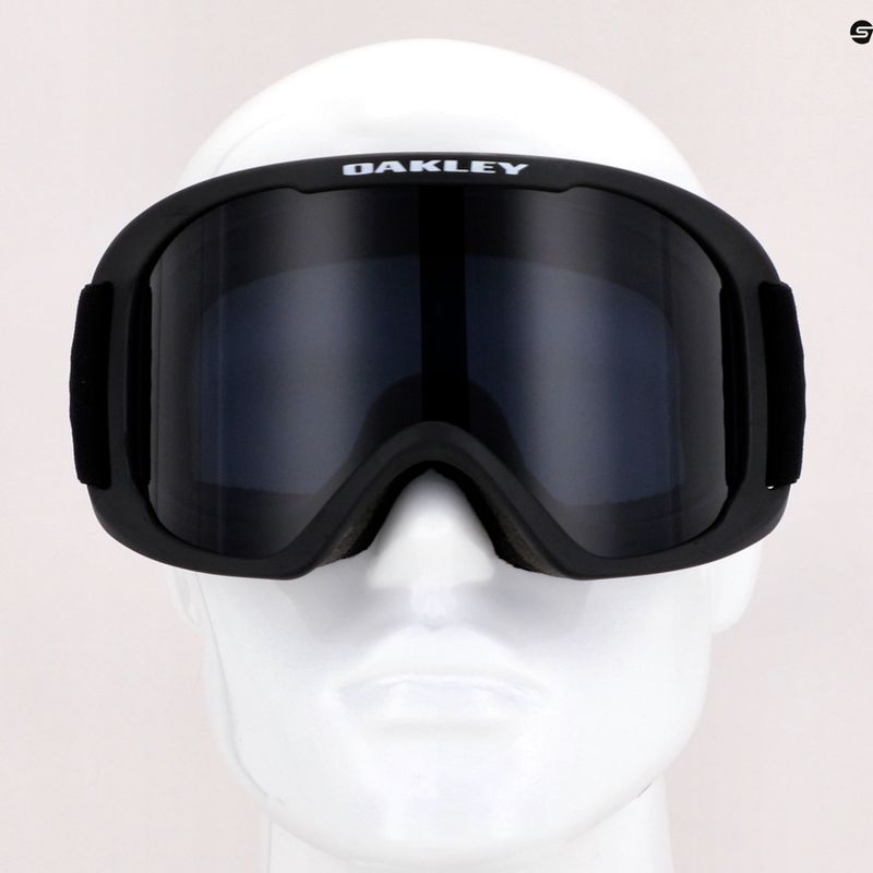 Маска лижна Oakley O-Frame 2.0 Pro matte black/dark grey OO7124-02 7