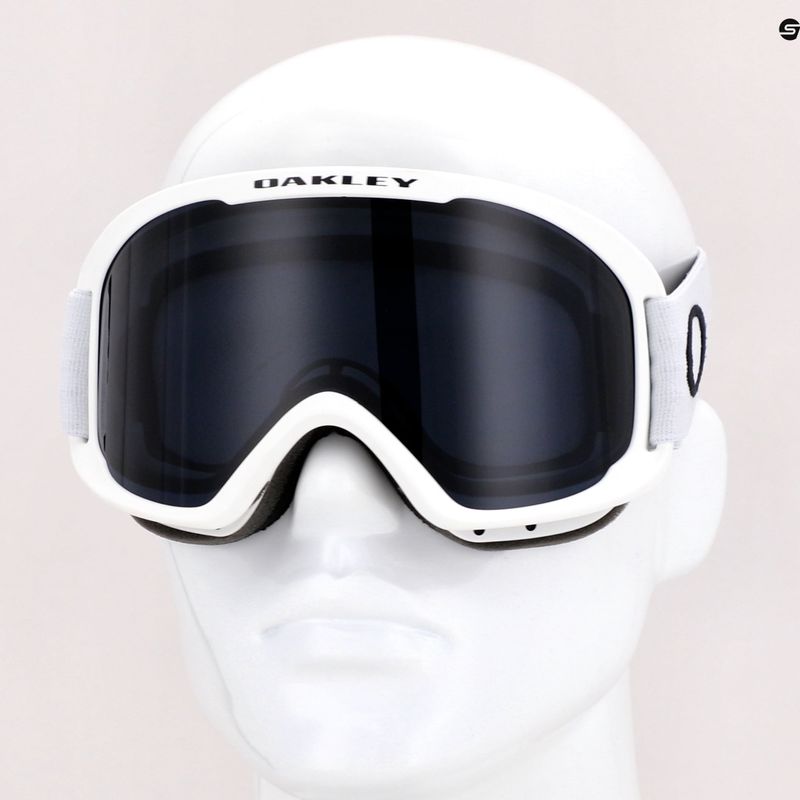 Маска лижна Oakley O-Frame 2.0 Pro matte white/dark grey OO7125-04 7
