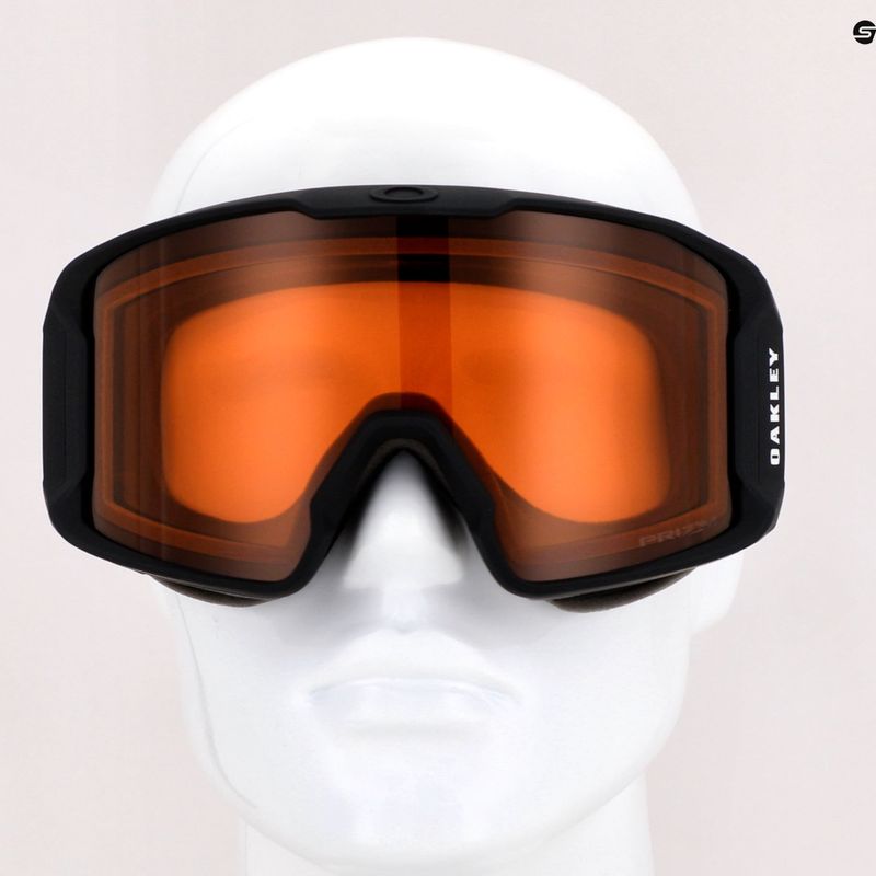 Маска лижна Oakley Line Miner matte black/prizm snow persimmon OO7070-57 7