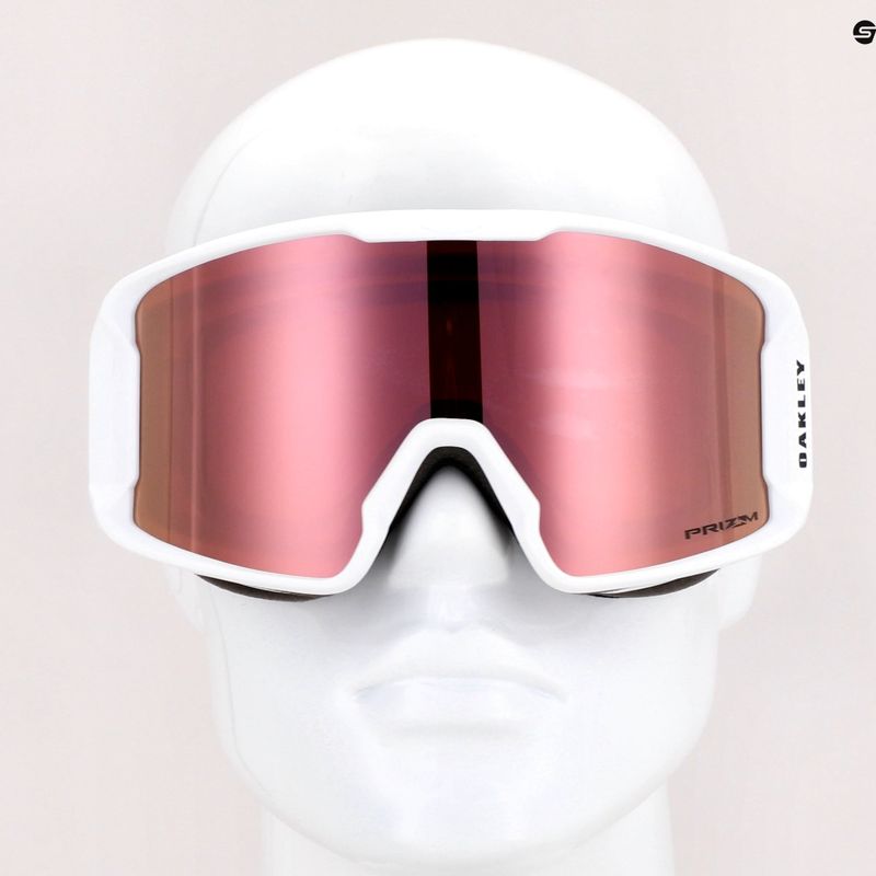 Маска лижна Oakley Line Miner matte white/prizm rose gold iridium OO7093-70 7