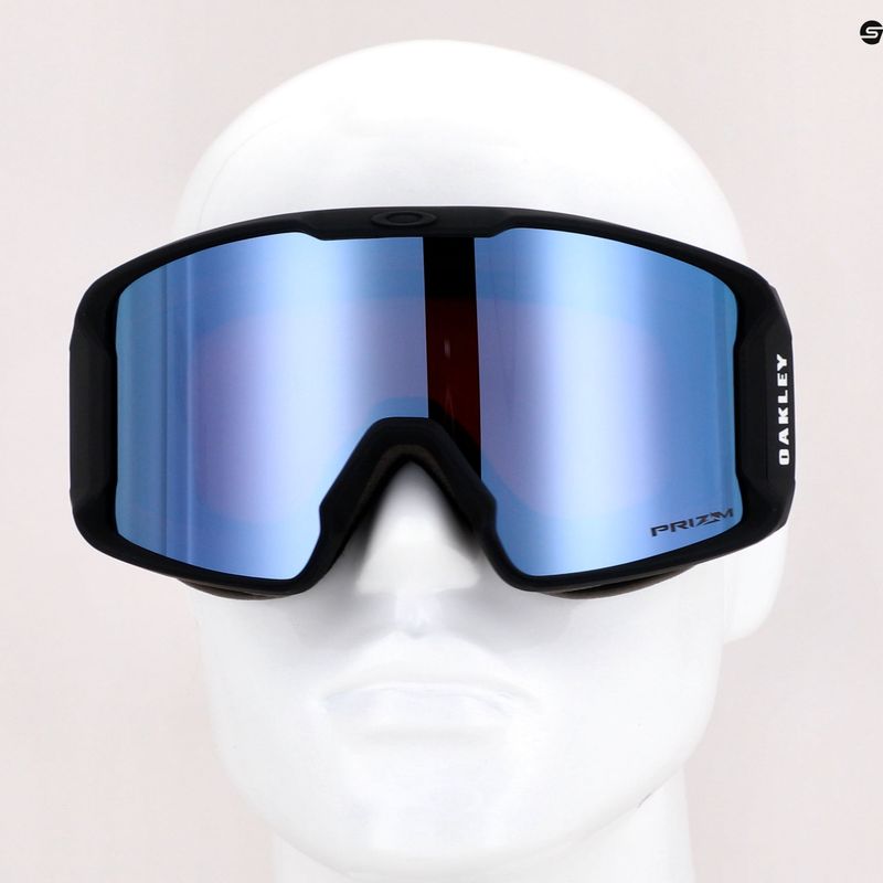 Маска лижна Oakley Line Miner matte black/prizm snow sapphire iridium OO7093-03 7