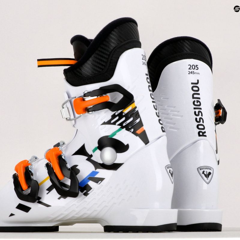 Черевики лижні жіночі Rossignol HERO J3 білі RBJ5100 9
